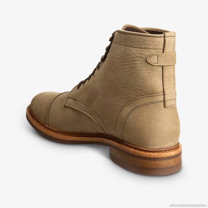 Allen Edmonds Schuhe D66B64 | Allen Edmonds Landon-Captoe-Stiefel hellbraunes Wildleder Männer