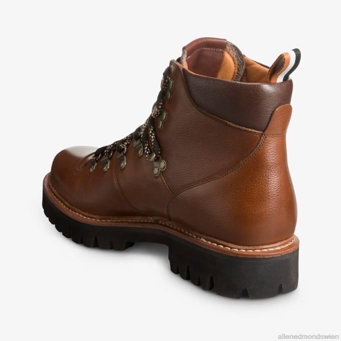 Allen Edmonds Schuhe D66B74 | Allen Edmonds Aspen Hiker wetterfester Stollenstiefel braunes Korn Männer
