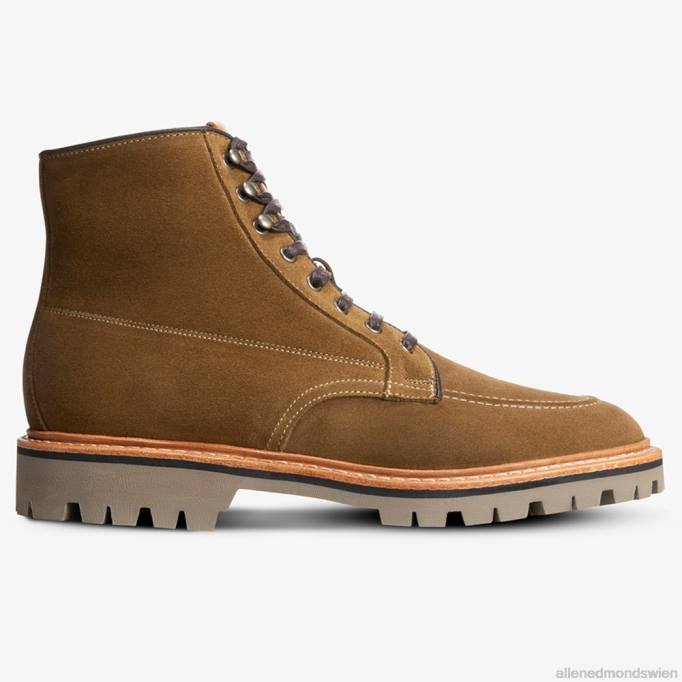 Allen Edmonds Schuhe D66B79 | Allen Edmonds Freeport Wildleder wetterfester Stollenstiefel Kapern Männer