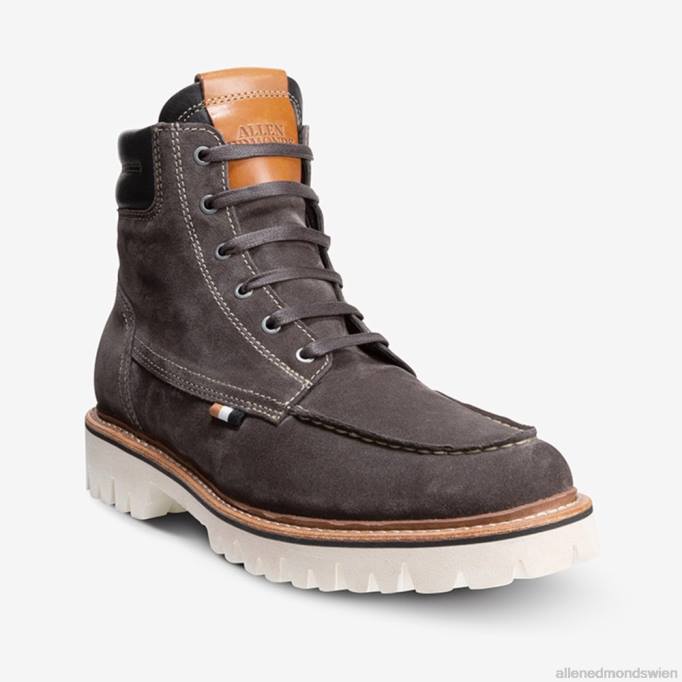 Allen Edmonds Schuhe D66B98 | Allen Edmonds Silverlake-Schnürstiefel graues Wildleder Männer