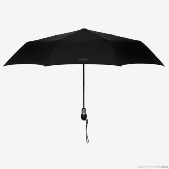 Allen Edmonds Österreich D66B385 | Allen Edmonds Duett-Regenschirm von Davek Schwarz unisex