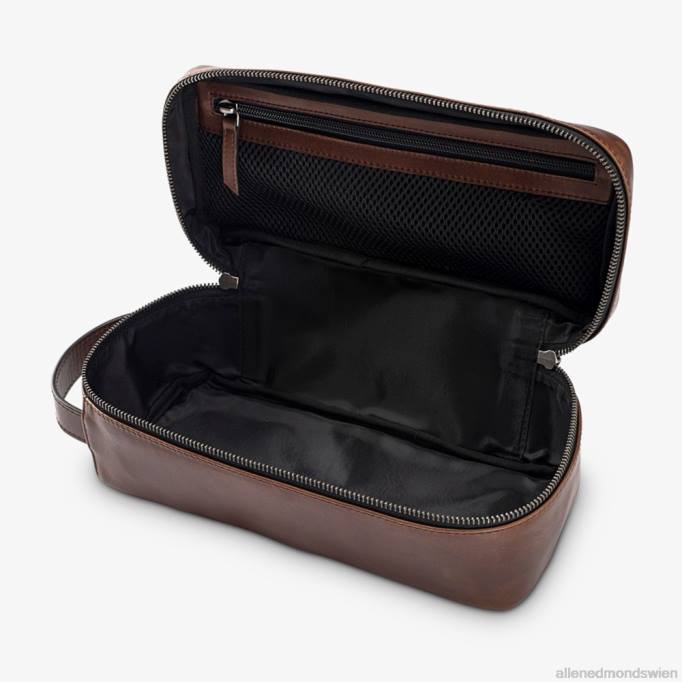 Allen Edmonds Österreich D66B421 | Allen Edmonds Leder-Dopp-Kit braun unisex