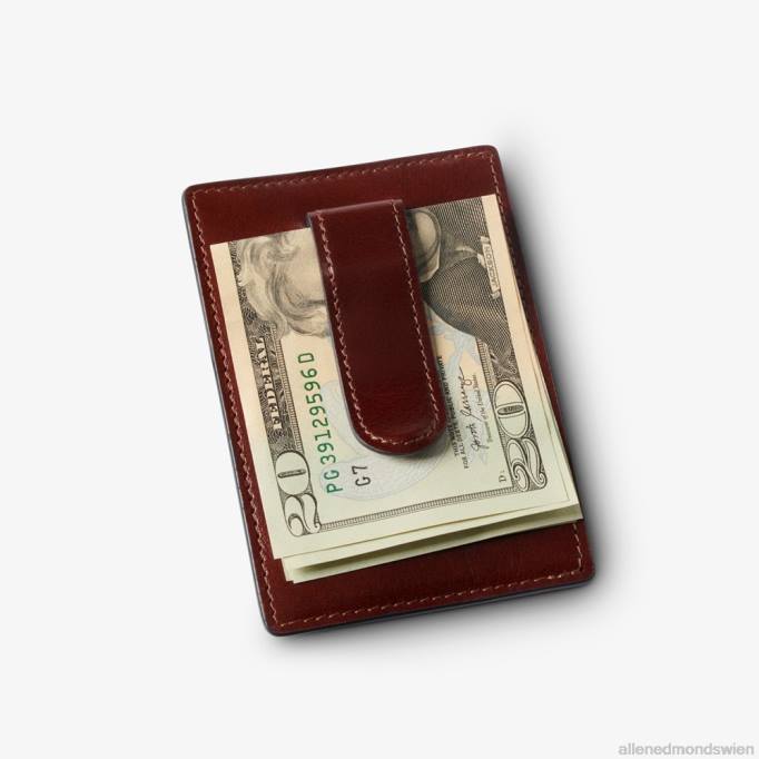 Allen Edmonds Österreich D66B395 | Allen Edmonds Geldklammer aus Leder Chili unisex