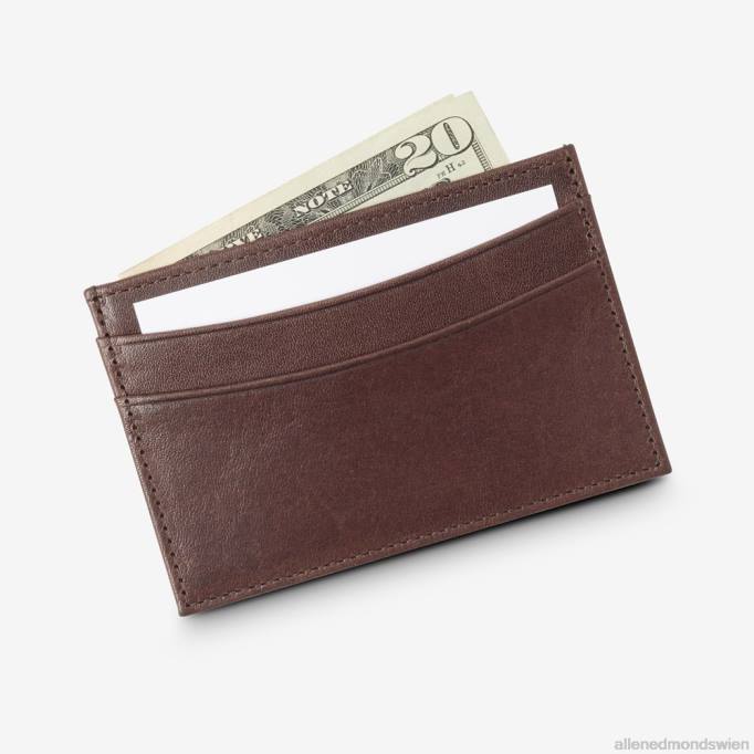 Allen Edmonds Österreich D66B575 | Allen Edmonds schlankes Kartenetui braunes Leder unisex