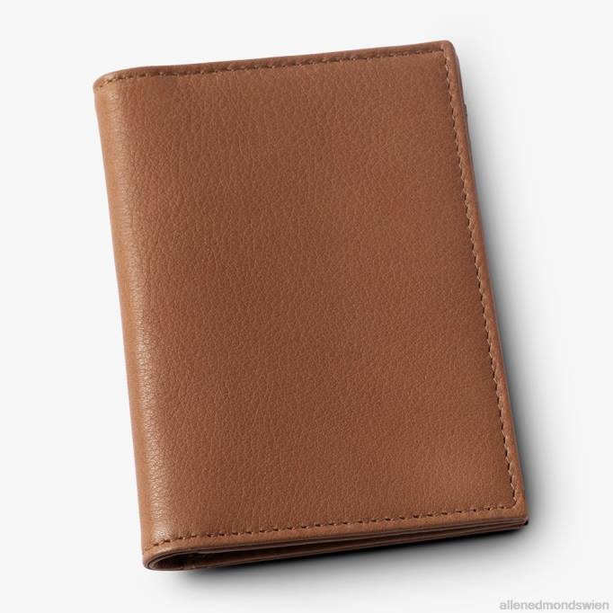 Allen Edmonds Österreich D66B583 | Allen Edmonds RFID-Vachetta-Kartenetui mit Ausweishalter Walnussbraun unisex
