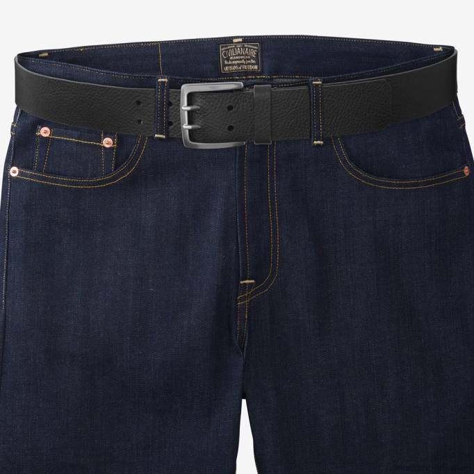 Allen Edmonds Österreich D66B284 | Allen Edmonds Ranger Street Freizeitgürtel Schwarz unisex