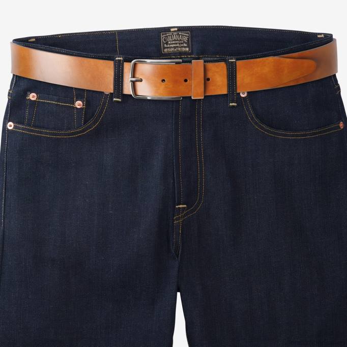 Allen Edmonds Österreich D66B287 | Allen Edmonds Broadway Avenue Kleid, lässiger Gürtel dunkles Walnussleder unisex