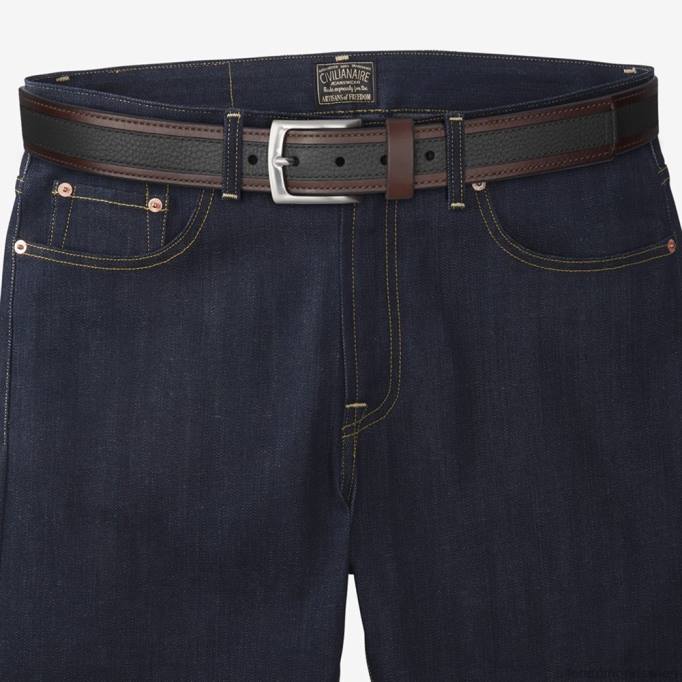 Allen Edmonds Österreich D66B303 | Allen Edmonds Lässiger Gürtel von Nashua Street Schwarz unisex