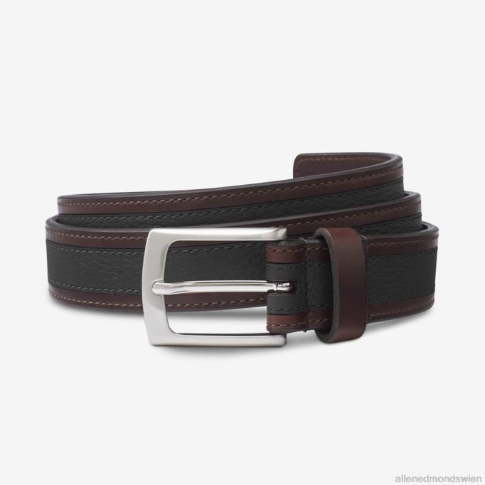 Allen Edmonds Österreich D66B303 | Allen Edmonds Lässiger Gürtel von Nashua Street Schwarz unisex