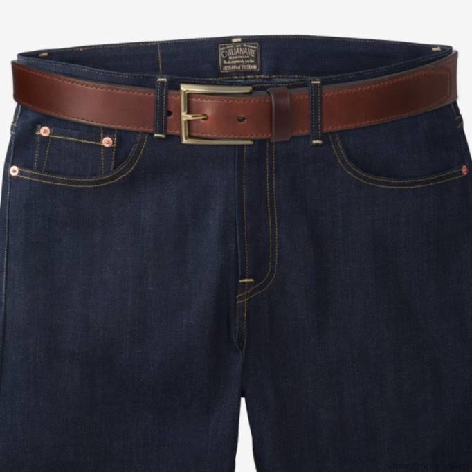 Allen Edmonds Österreich D66B307 | Allen Edmonds Cyrus Avenue Kleidergürtel dunkles Schnupftabakbraun unisex