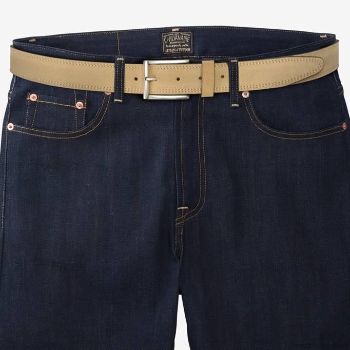 Allen Edmonds Österreich D66B570 | Allen Edmonds Bourbon Street Wildleder-Kleidergürtel Pergament unisex