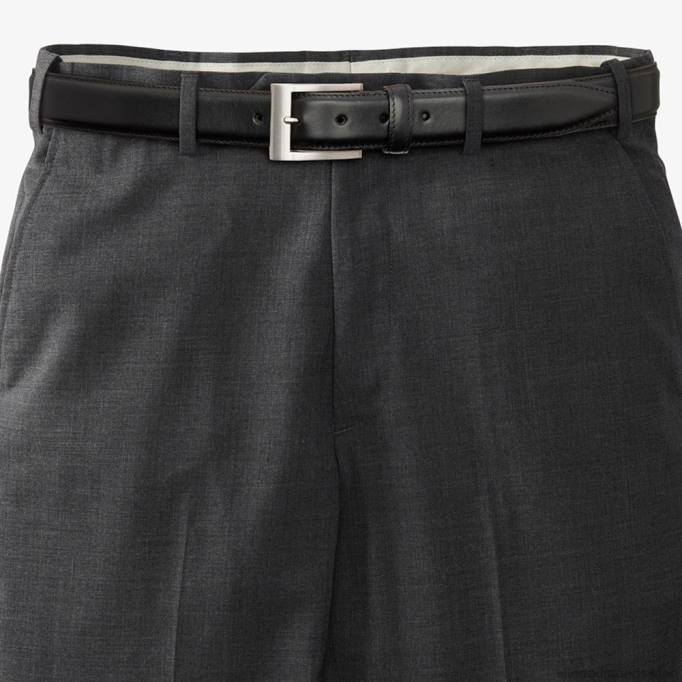 Allen Edmonds Österreich D66B579 | Allen Edmonds Hauptstraßen-Kleidergürtel schwarzes Leder unisex