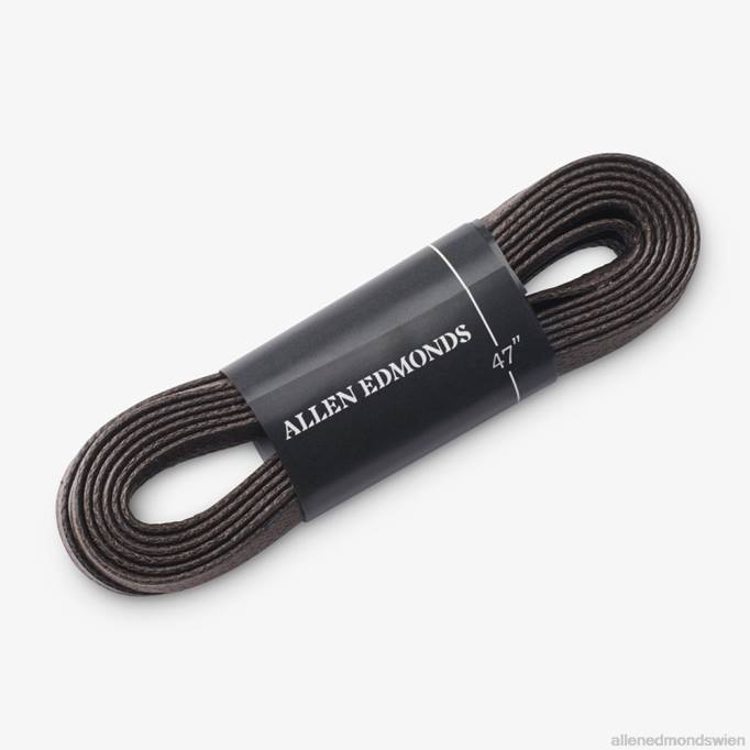 Allen Edmonds Österreich D66B457 | Allen Edmonds flache, glasierte Ersatzschnürsenkel braun 47 unisex