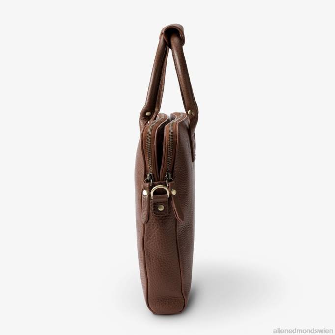 Allen Edmonds Österreich D66B333 | Allen Edmonds schlanke Aktentasche aus Leder Chili-Leder unisex