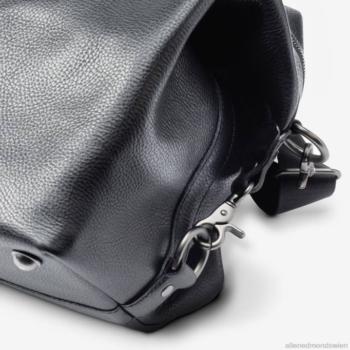 Allen Edmonds Österreich D66B309 | Allen Edmonds Reisetasche aus Leder schwarzes Leder unisex