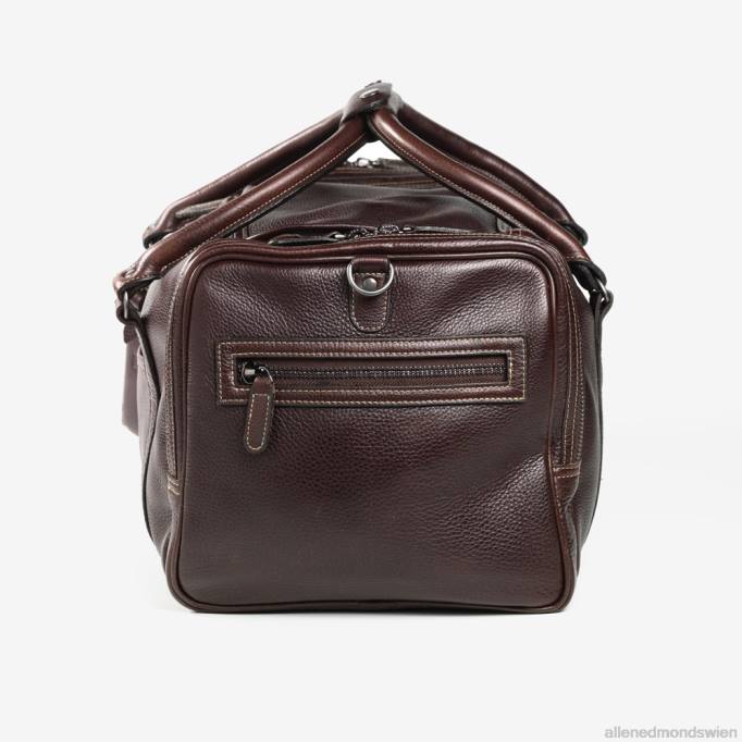 Allen Edmonds Österreich D66B591 | Allen Edmonds American Grain Collection – Halbmond-Reisetasche mit Reißverschluss Kupfer unisex